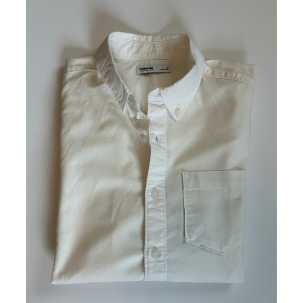 NWT Sonoma men's long sleeve button down